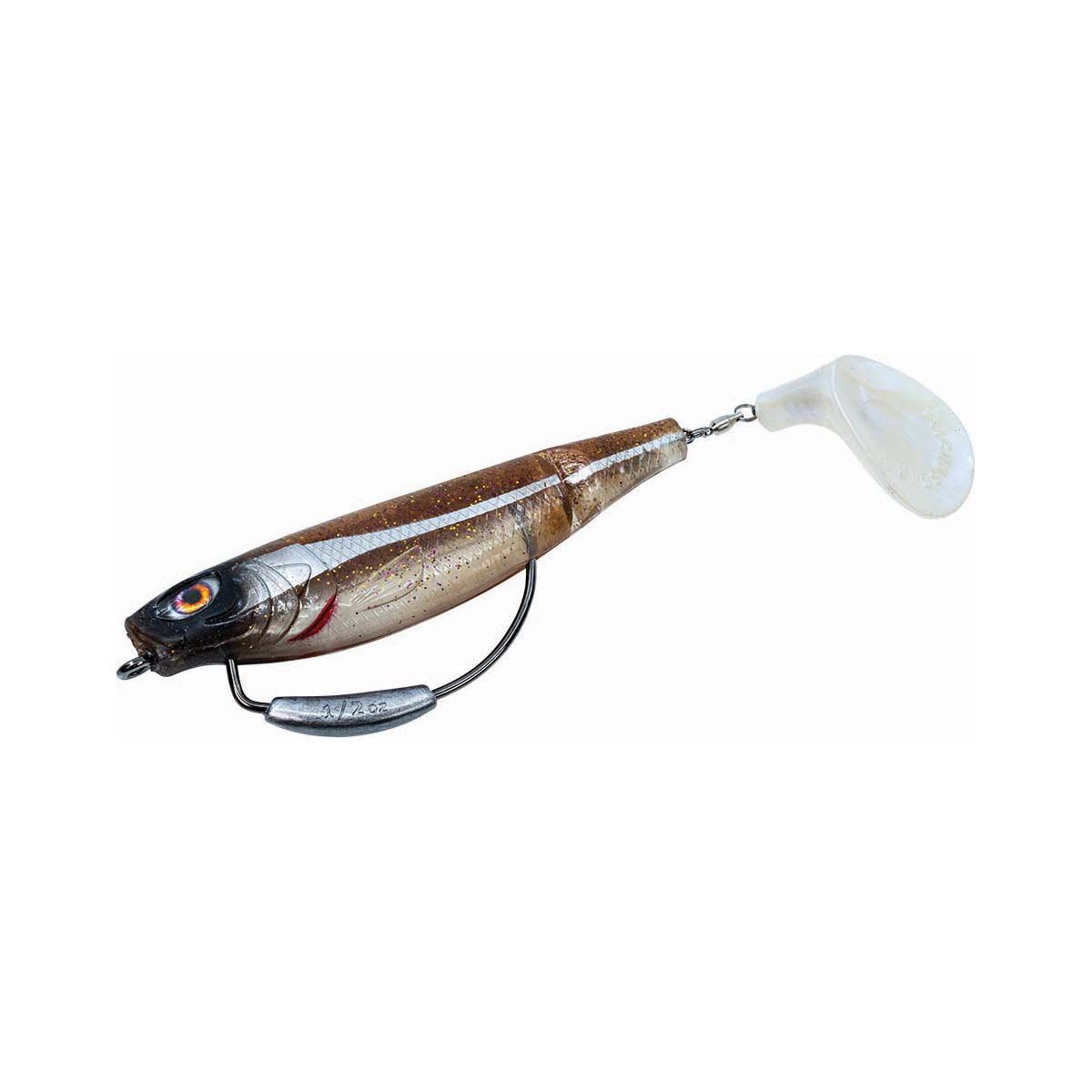 Chasebait Swinger Weedless Soft Plastic Lure 150mm Mullet, , bcf_hi-res